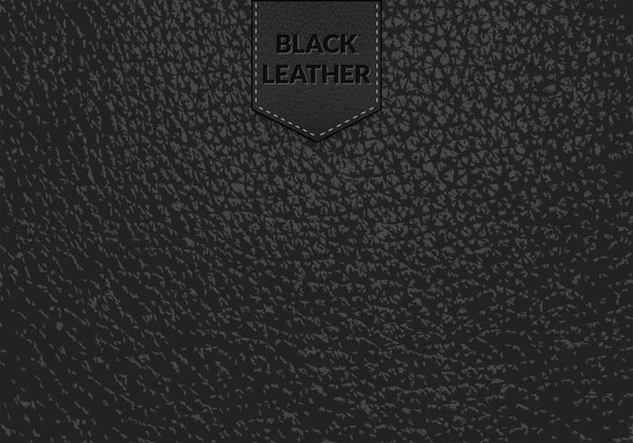 Black Leather Vector Background