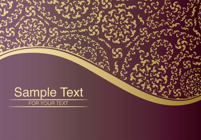 Vintage Paisley Background Vintage Paisley Background