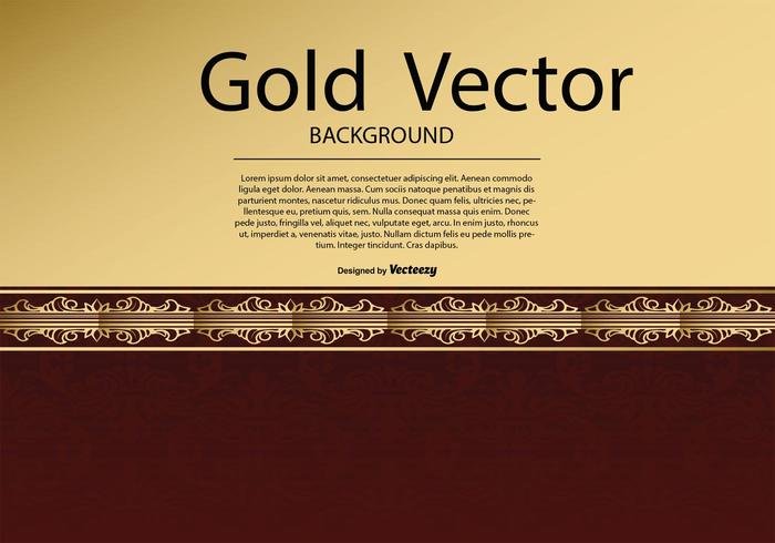 Elegant Gold Red Background Illustration Elegant Gold Red Background Illustration