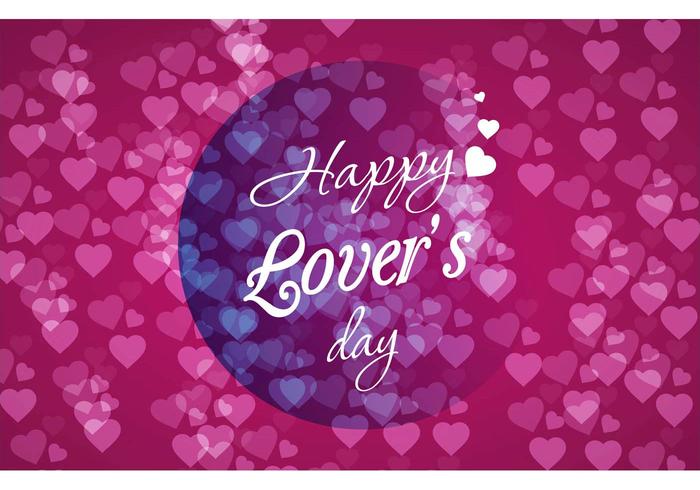 Lovers Background Vector