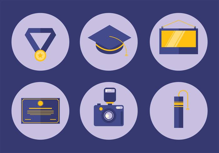 Graduation Icon Vector Set Graduation Icon Vector Set