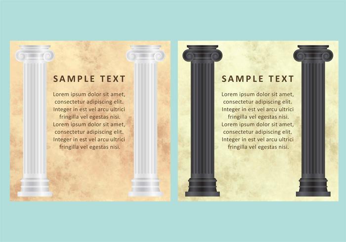 Marble And Columns Vectors Marble And Columns Vectors