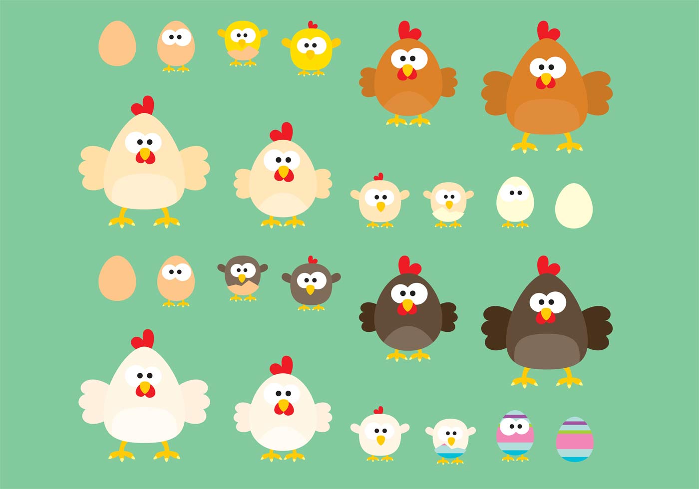 Download Chicken Free Vector Art - (1916 Free Downloads)