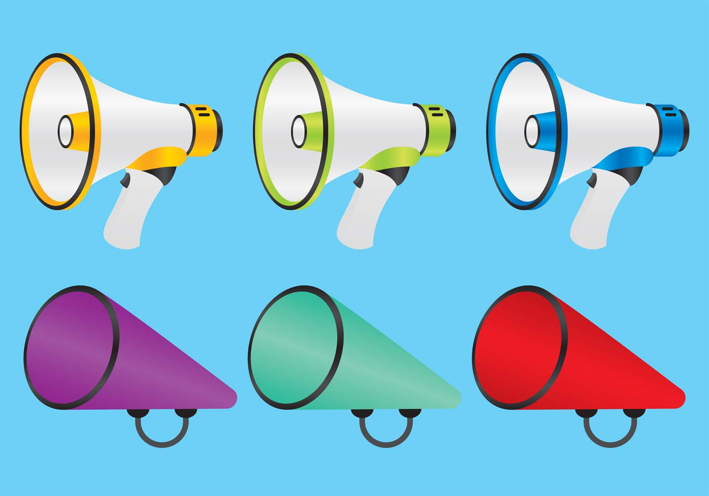 Megaphone Free Vector Art (3993 Free Downloads)