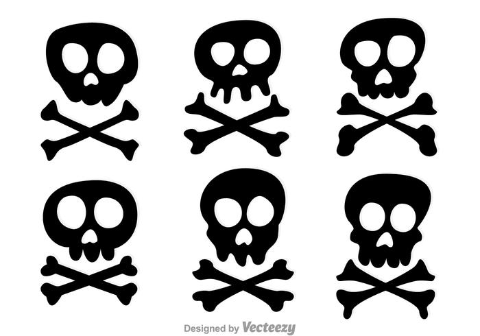 Skull And Crossbone Vectors