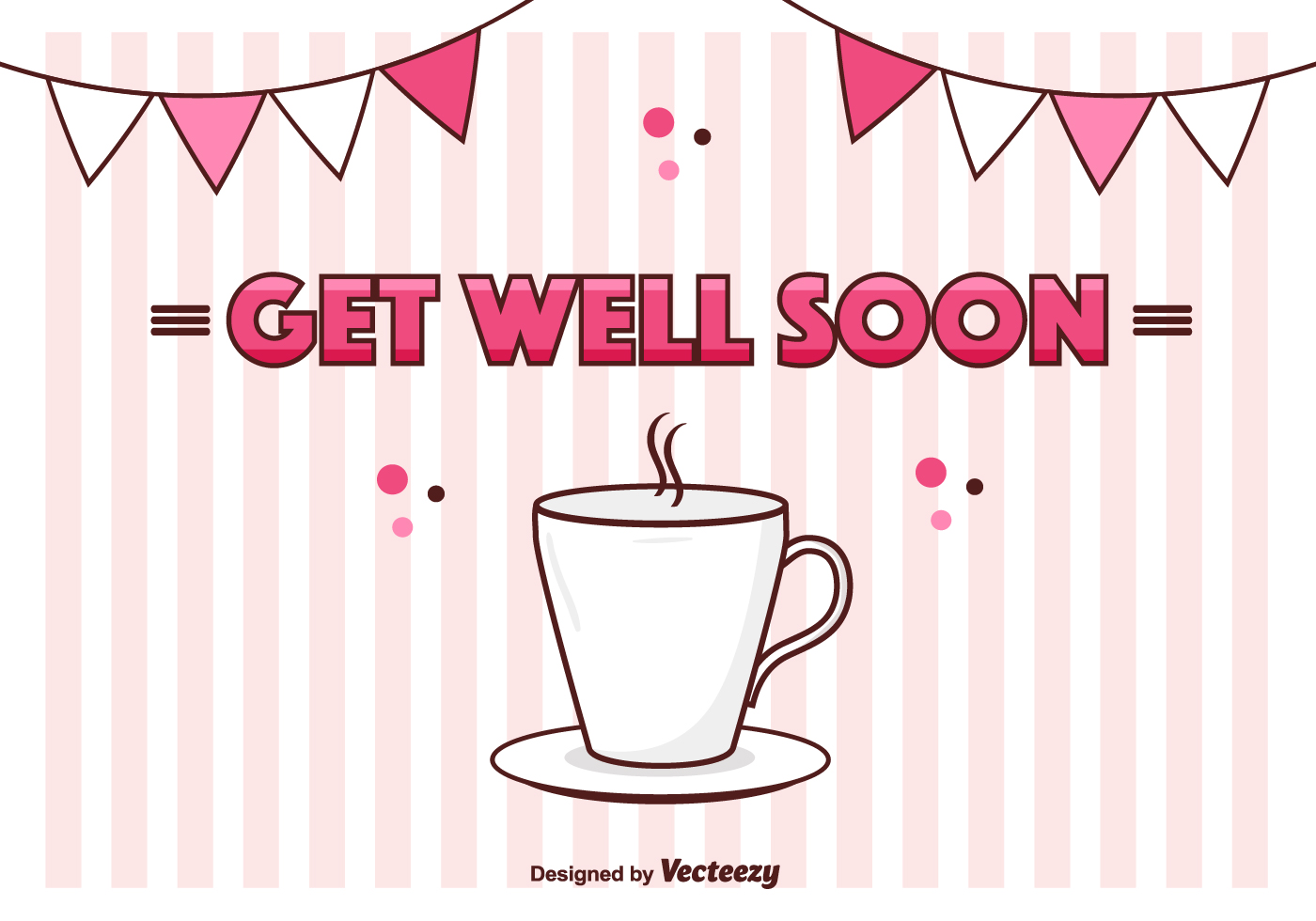 Download Get Well Soon Vector Card - Download Free Vectors, Clipart ...