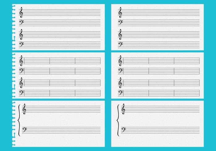 Vector Music Sheets