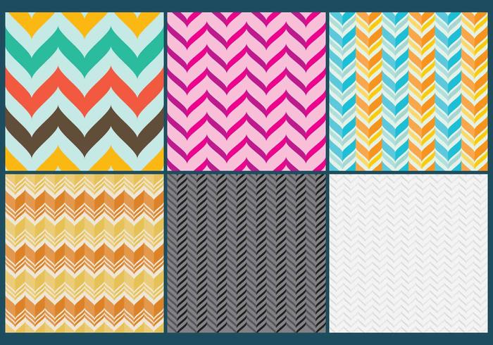 Curved Chevron Pattern Vectors Curved Chevron Pattern Vectors
