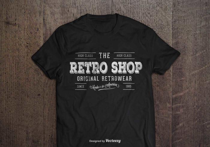 Vintage Retro Style Logo Template Vintage Retro Style Logo Template