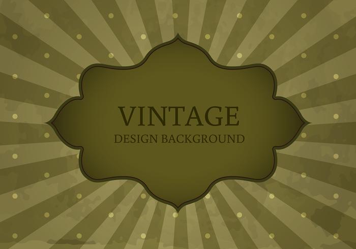 Old Vintage Style Label Background Vector