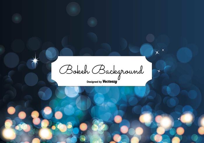 Beautiful Abstract Bokeh Background vector