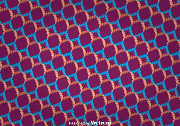 Abstract Ethnic Wall Tapestry vector