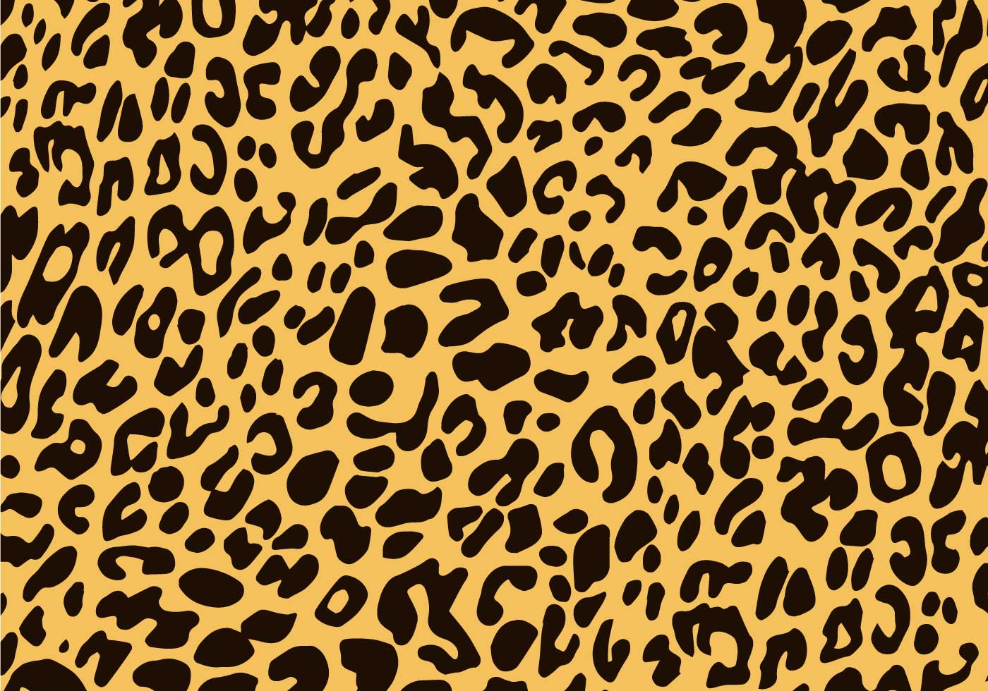 Download Leopard Animal Print Vector Texture - Download Free Vectors, Clipart Graphics & Vector Art