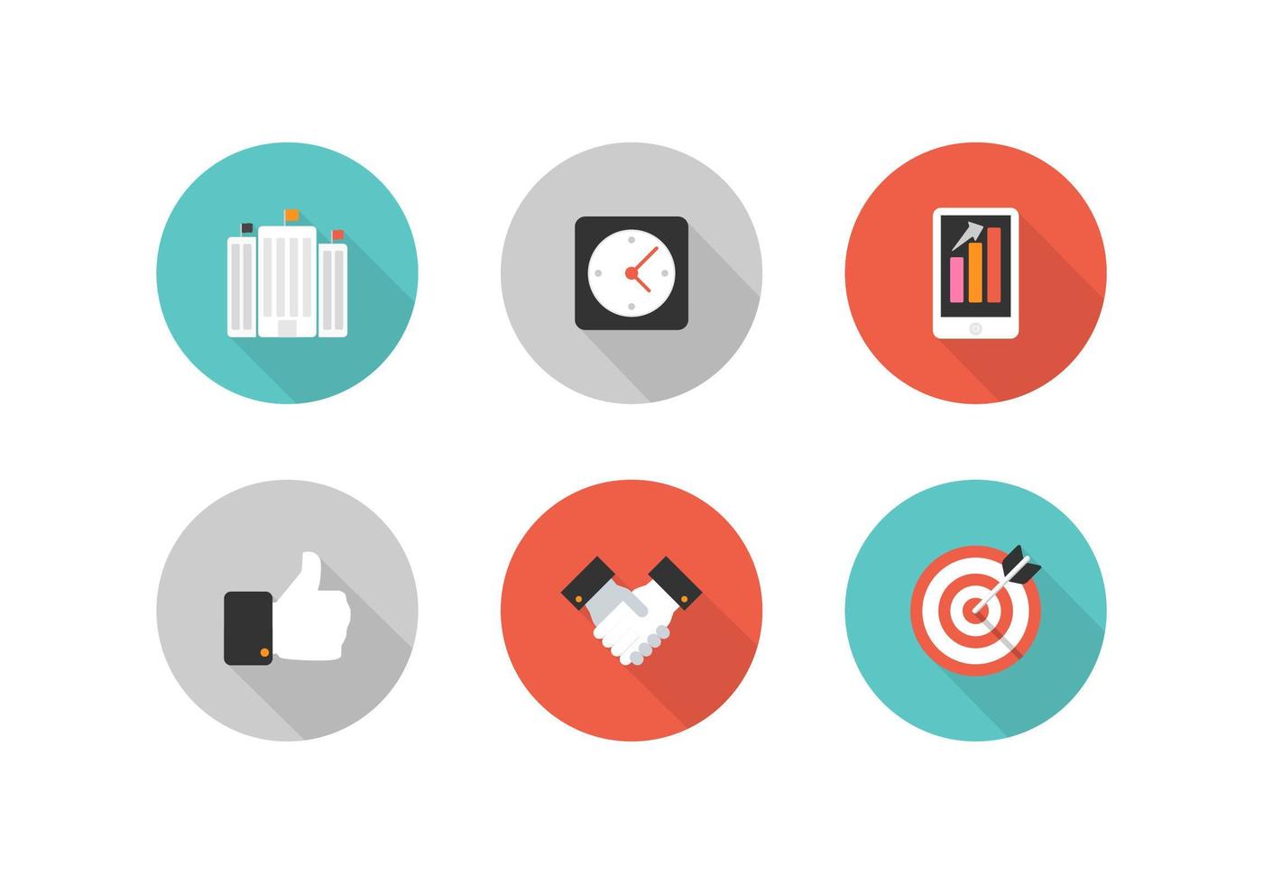 Free Vector Business Icon Set