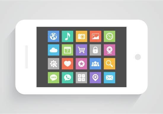 Mobile App Vector Icons