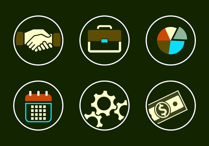 Vector Collection of Business Icons