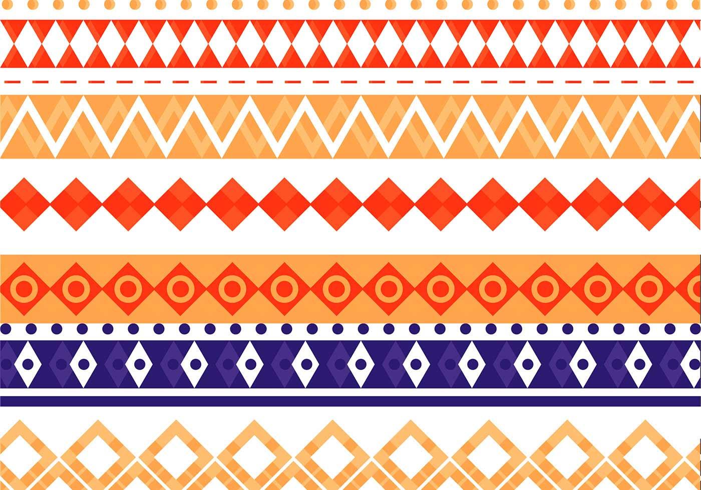 Aztec Pattern Vector 93478 Vector Art at Vecteezy