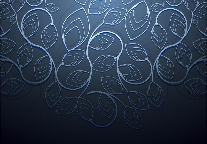 Leafy Lace Texture Vector 