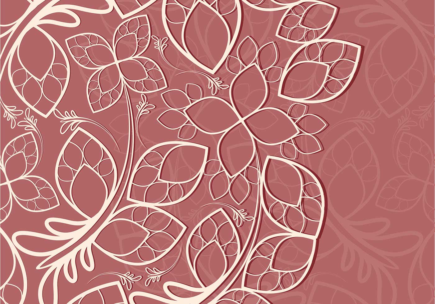 Pink Floral Lace Texture Vector - Download Free Vector Art, Stock