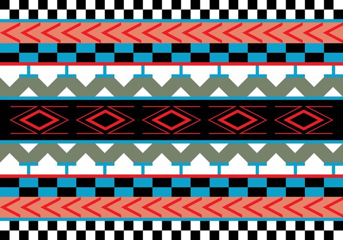 Aztec Pattern Vector Illustration