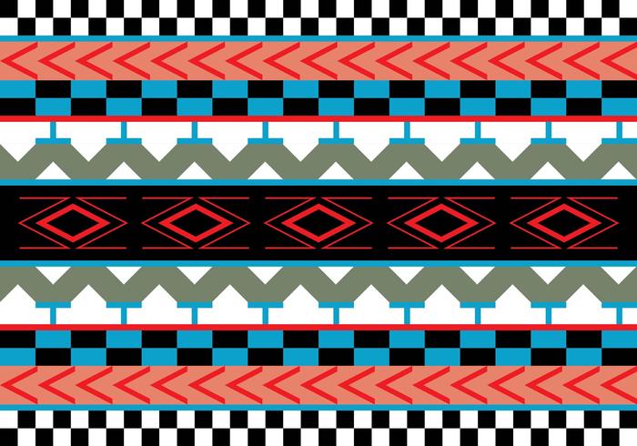 Aztec Pattern Vector Illustration