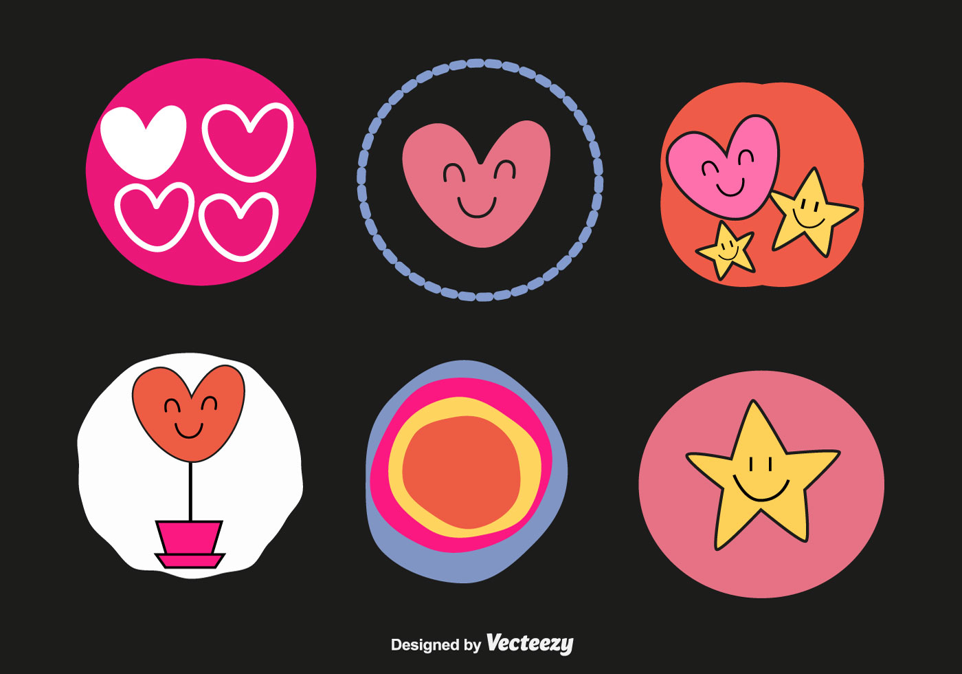 Cute Love Doodles - Download Free Vectors, Clipart ...