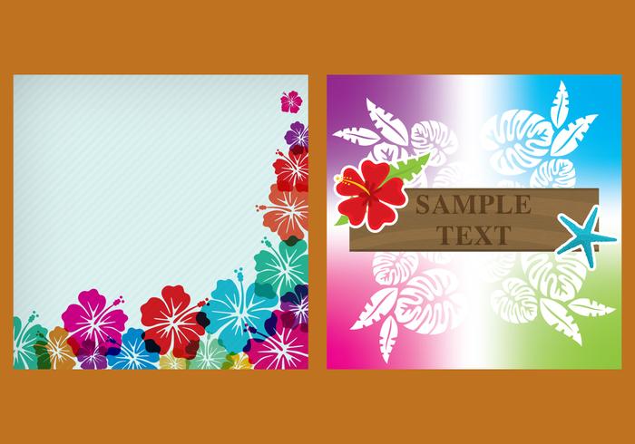 Vector Hawaiian Templates