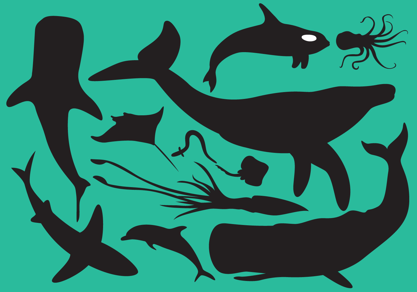 Ocean Animal Svg Free 1327 File SVG PNG DXF EPS Free Free SVG Cut 