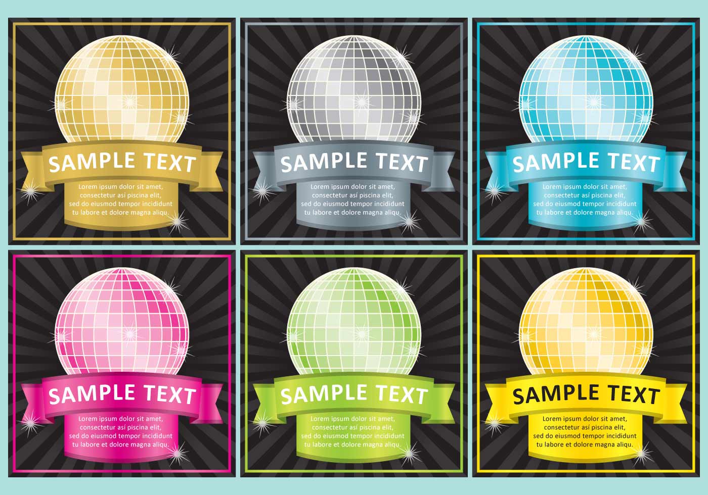 disco-ball-templates-93713-vector-art-at-vecteezy