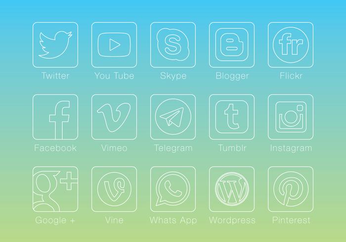 Thin Linear Social Media Vectors