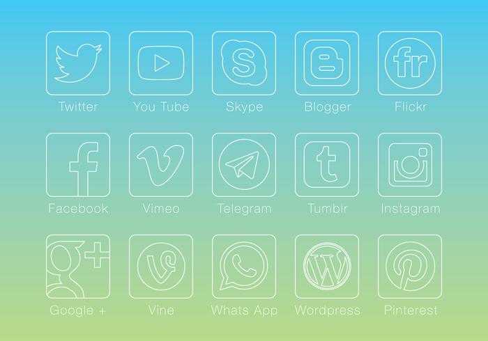 Thin Linear Social Media Vectors