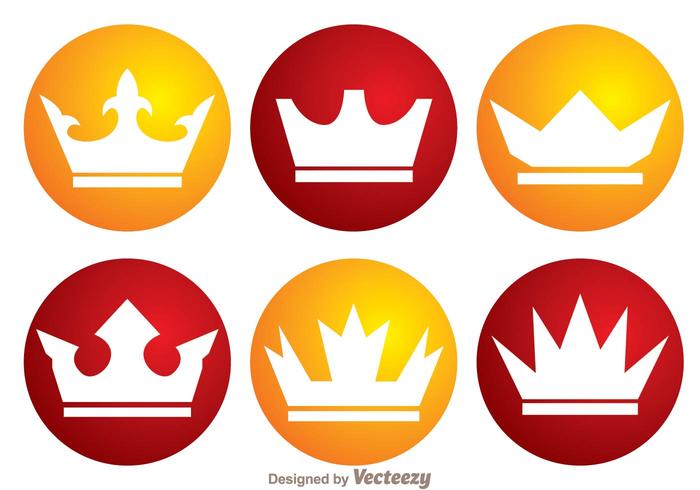 Circle Crown Logo Vectors Circle Crown Logo Vectors