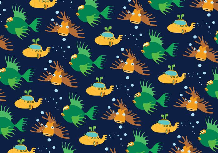Vector Fish Background Vector Fish Background