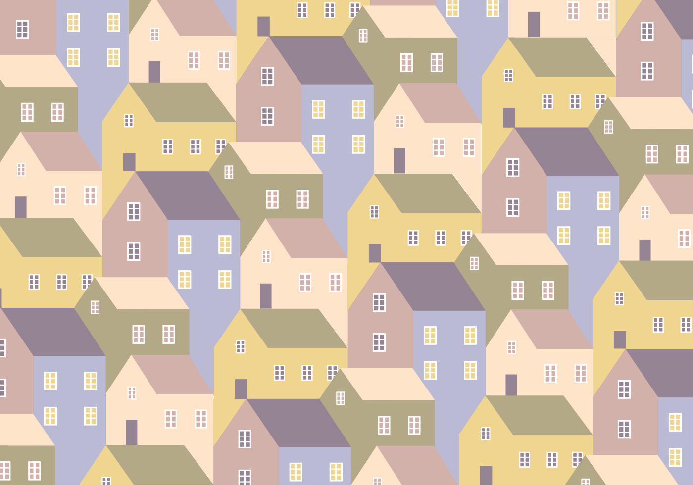 Houses Pattern Background Download Free Vector Art, Stock Graphics
