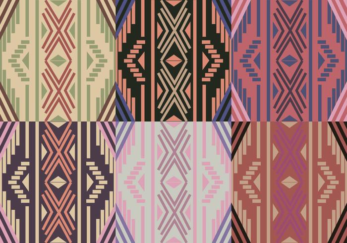 Boho Pattern Geometric Background vector
