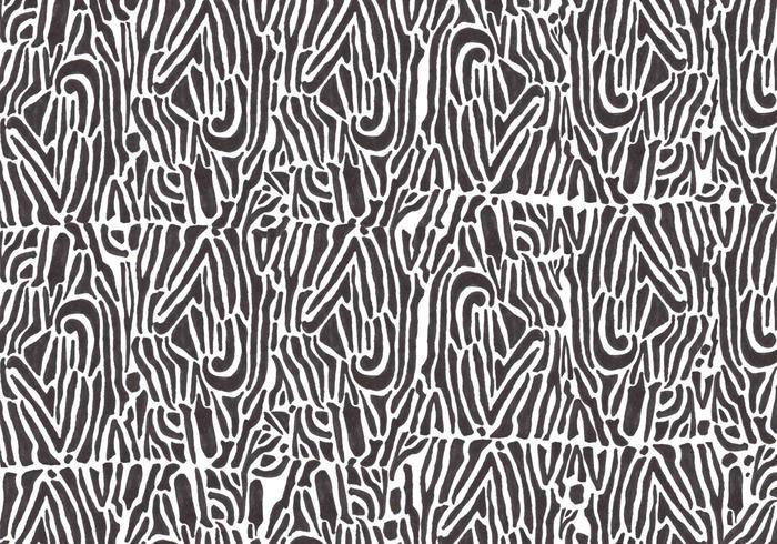 Free Zebra Print Background Vector