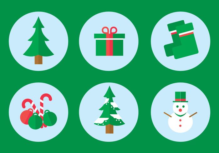 Christmas Icon Vector Set