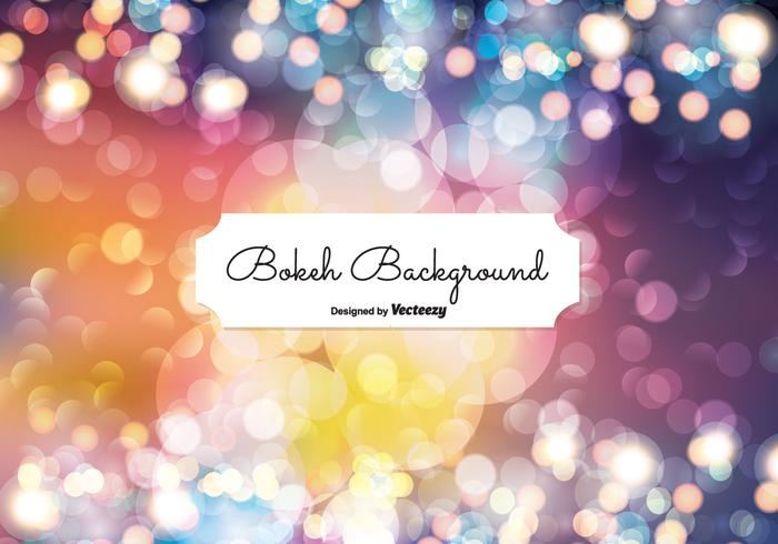 Abstract Bokeh Style Background Illustration Abstract Bokeh Style Background Illustration