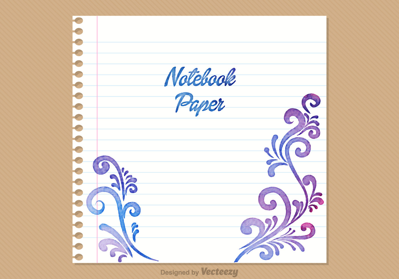 free notebook paper vector background download free vector art stock