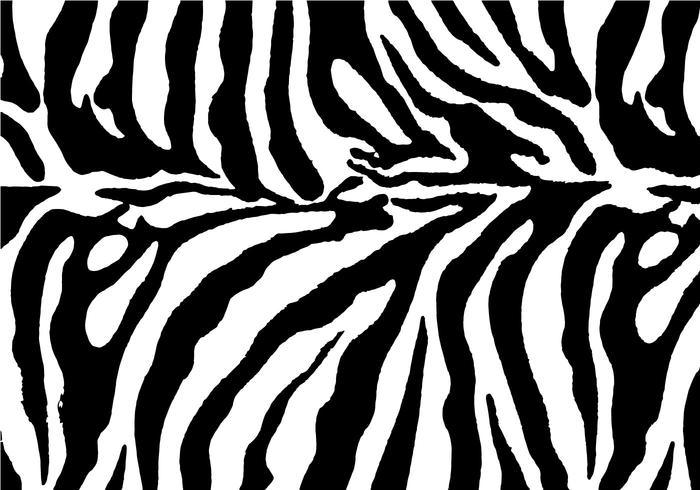 Free Zebra Print Background Vector