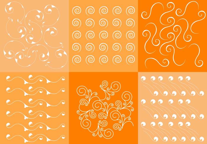 Swirly Line Vectors Swirly Line Vectors