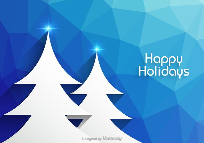 Happy Holidays Vector Background