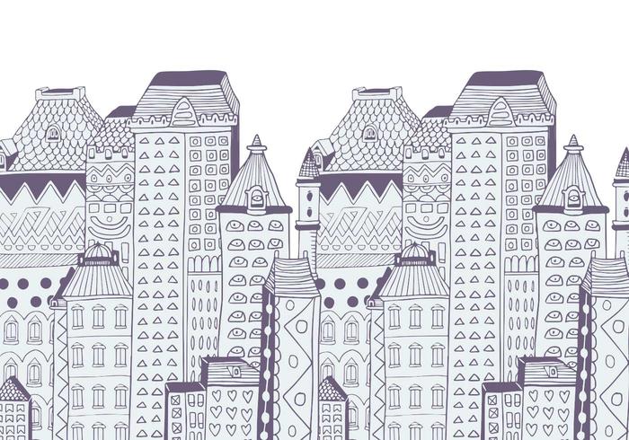 Buildings Vector Background