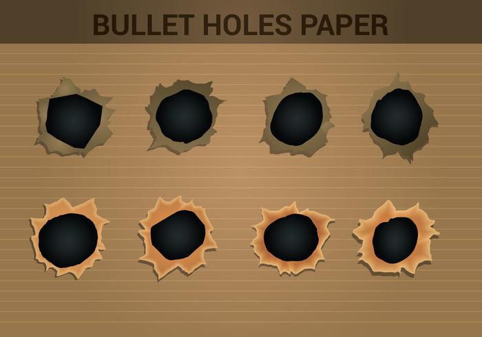 Buller Holes Paper Vectors