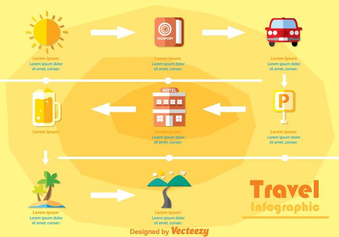 Travel Infography Vectors