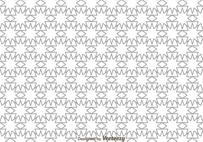 Outline Retro Star Background vector