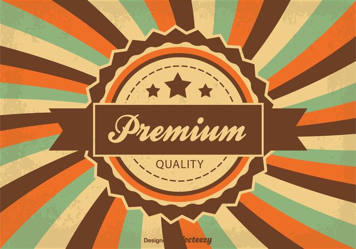 Guaranteed Quality Background Illustration vector