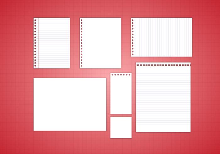 Free Note Paper Vector