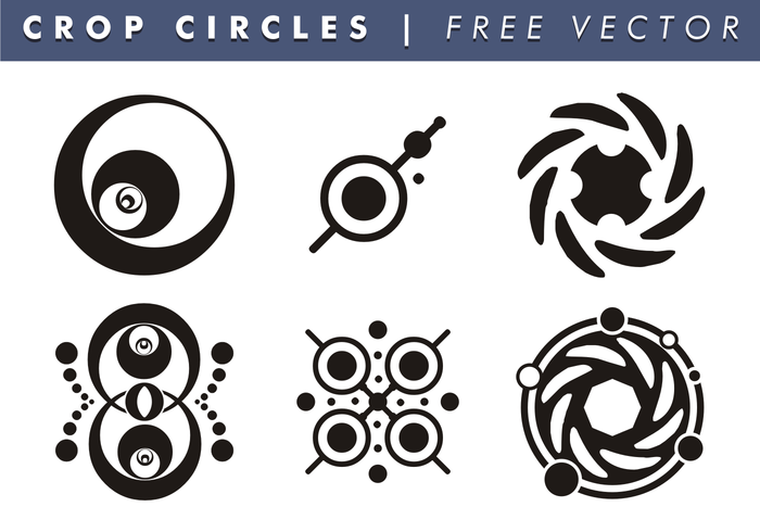 Crop Circles Vector