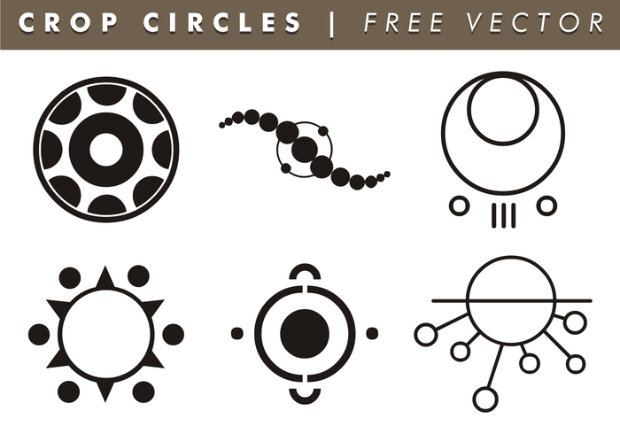 Crop Circles Vector